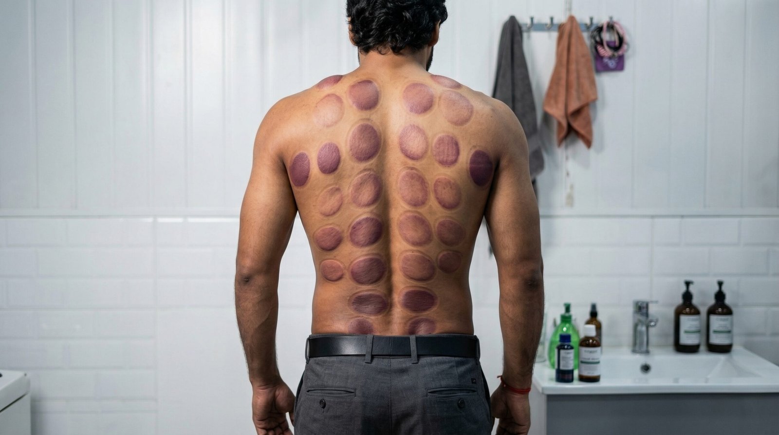 After Cupping Therapy