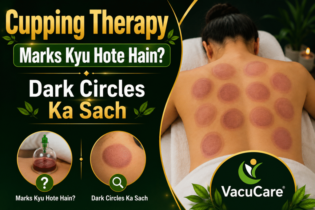 Cupping Therapy Marks Kyu Hote Hain Dark Circles Ka Sach VacuCare