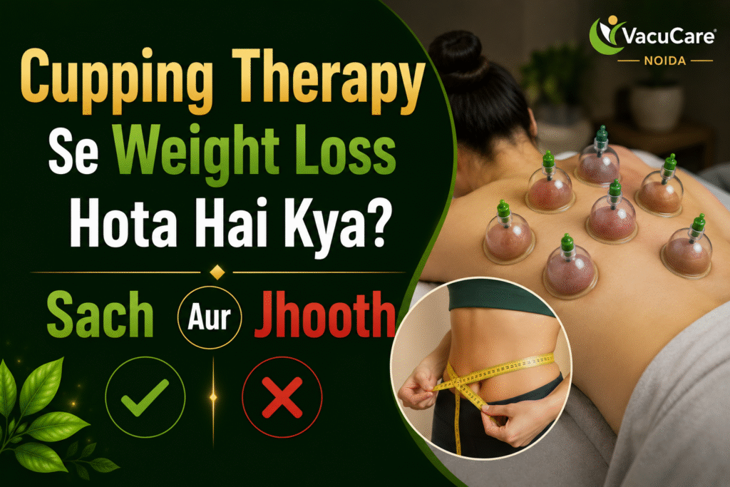 Cupping Therapy Se Weight Loss Hota Hai Kya Sach Aur Jhooth VacuCare Noida