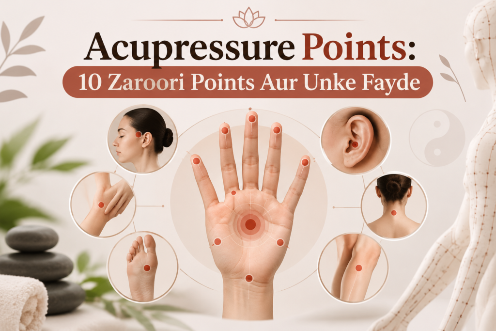 Acupressure Points 10 Zaroori Points Aur Unke Fayde