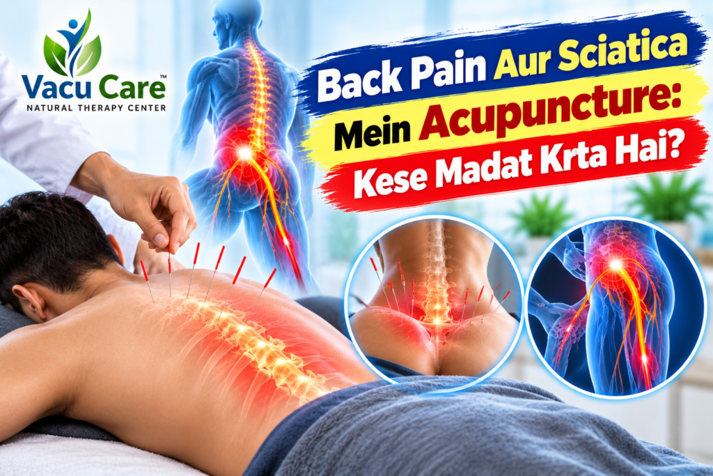 Back Pain Aur Sciatica Mein Acupuncture: Kese Madat Krta Hai?