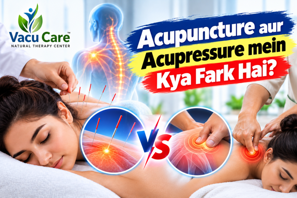 Acupuncture aur Acupressure main Kya Fark Hai